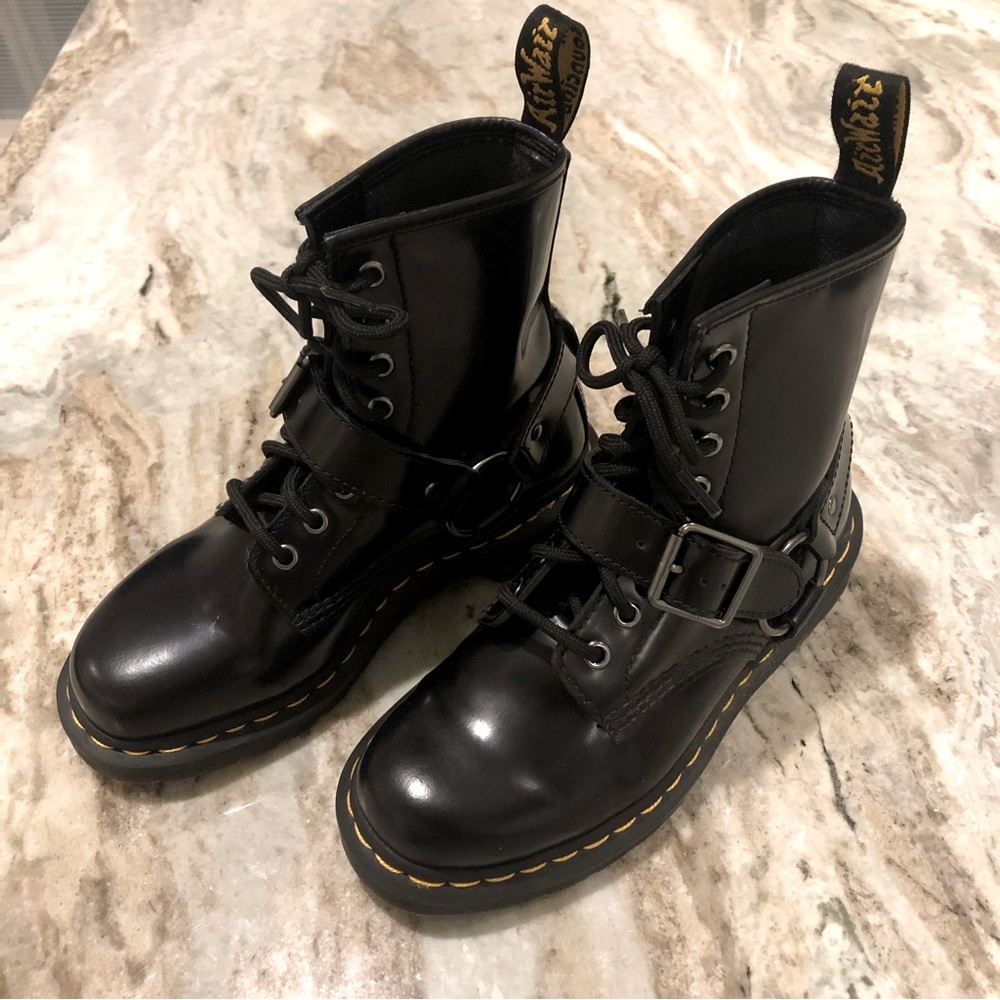 Dr. Martens 1460 Harness - Black size US 6 women/5 men, EU 37 NWOT